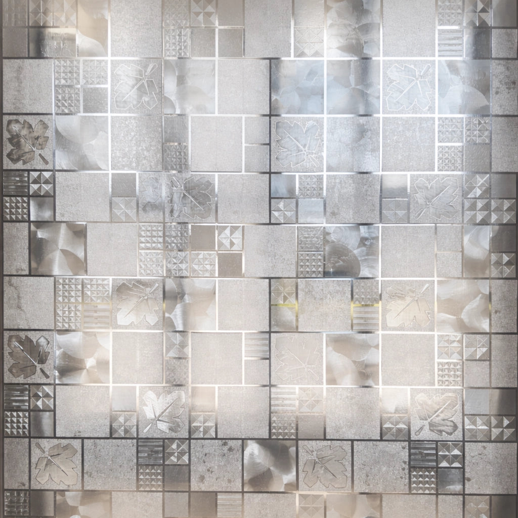 Pellicola Adesiva Vetri 45x200 cm Satinata Privacy 10111