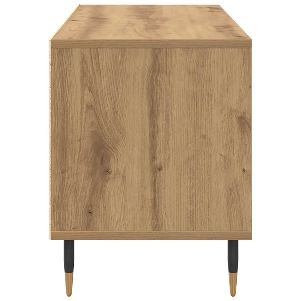 Mobile TV con cassetto Rovere artigianale 100 x 34,5 x 44,5 cm 881778