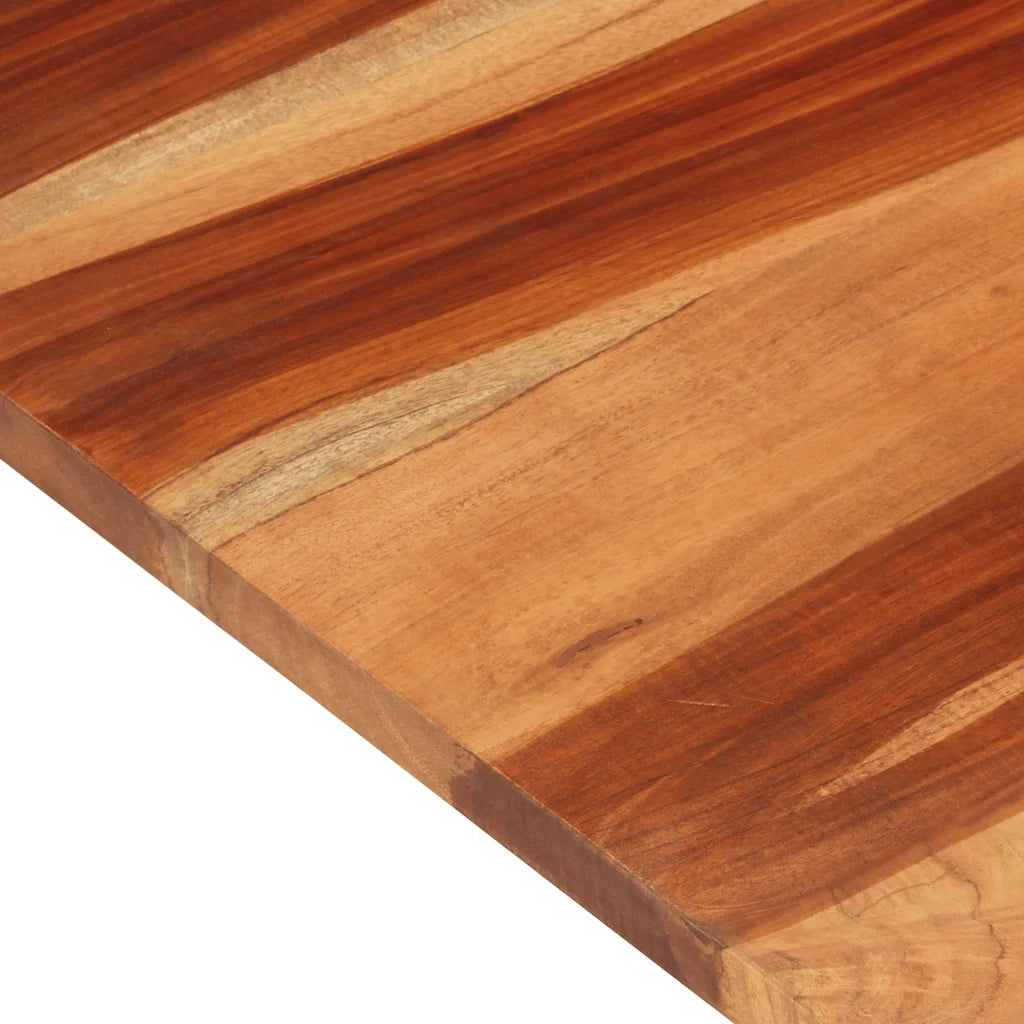 Piano Tavolo in Legno Massello di Acacia 25-27 mm 60x90 cm