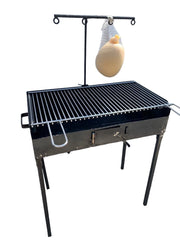 BARBECUE FERRO PER PROVOLA CACIOCAVALL FUSO GRIGLIA REGISTRABILE SU DUE LIVELLI