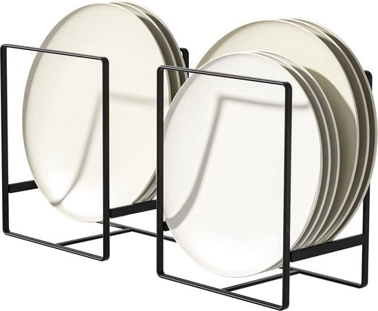 Set di 2 ripiani di contenimento / set di contenimento umido - organizzatore per cucina