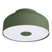 Lampada da soffitto OMIQ Crimson 4x15W E27 LED verde oliva moderna rotonda