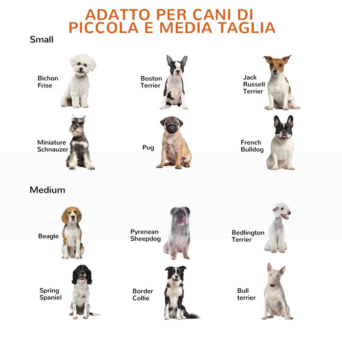 Cancelletto di Sicurezza Pieghevole per Animali Domestici 155x35,5x76 cm in MDF Bianco