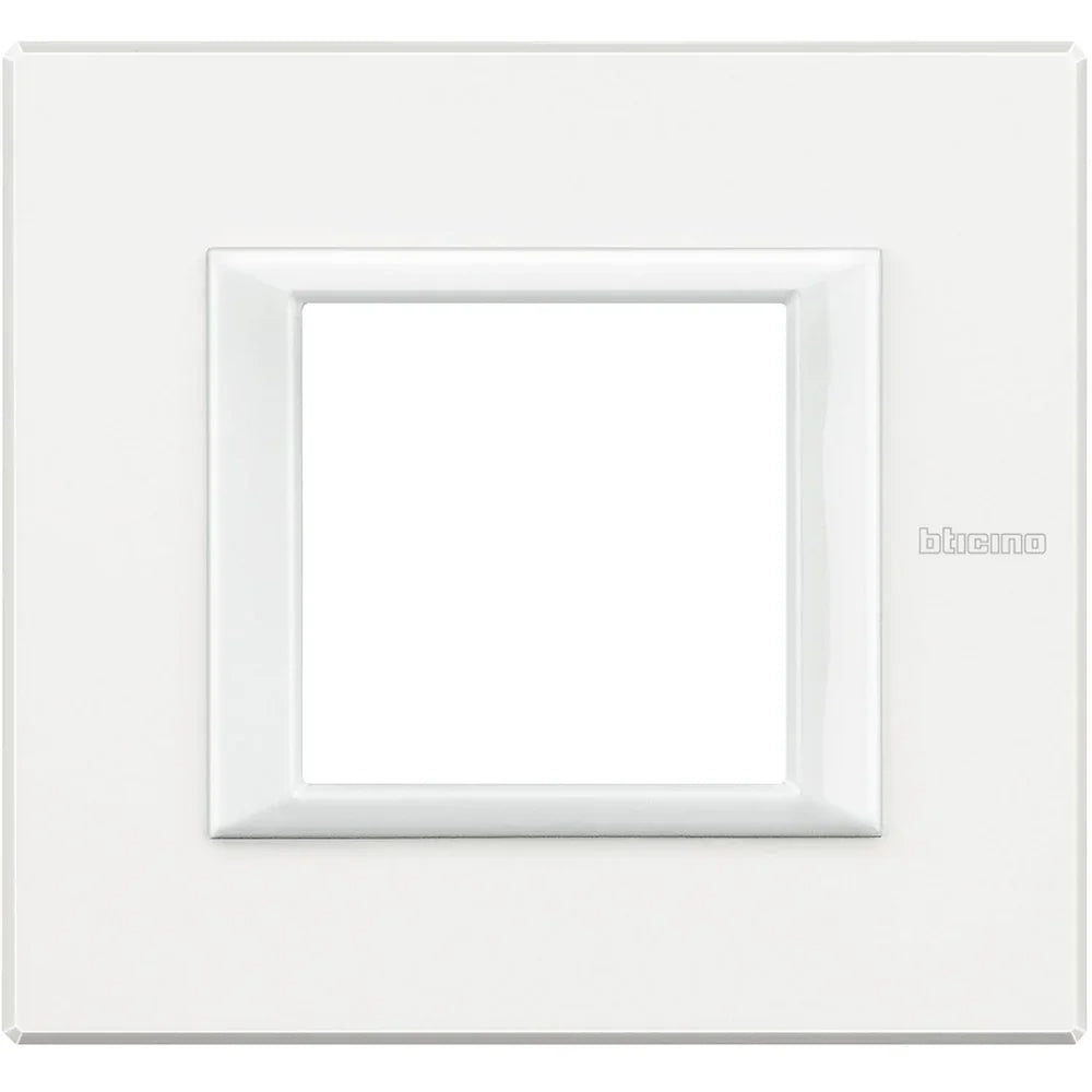 Bticino Axolute - Placca 2P Bianco Bticino HA4802HD