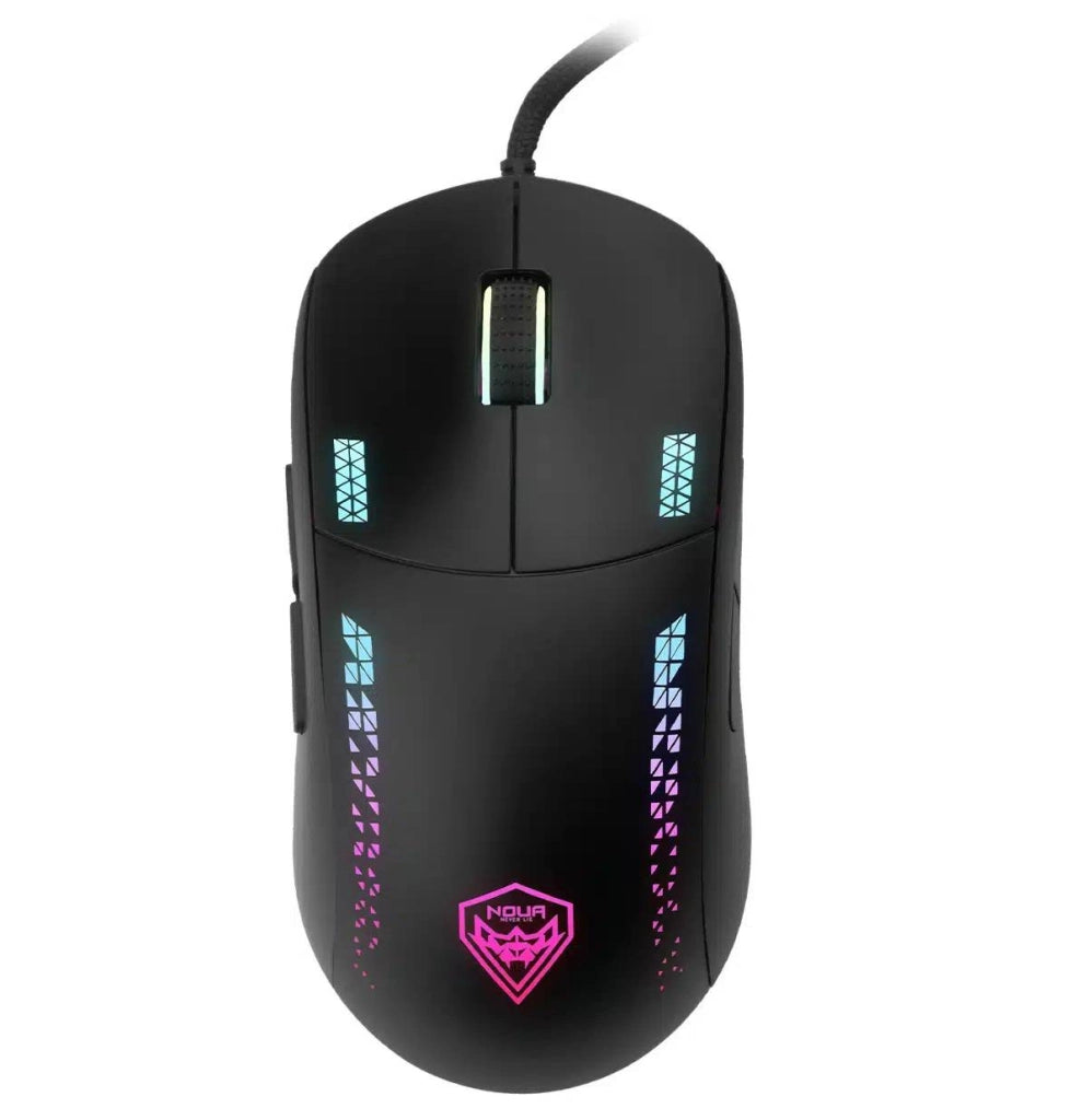 Mouse usb gaming loop black 9 tasti 16000dpi rgb pixart 3335 pr - MS0421SR-L60K15C