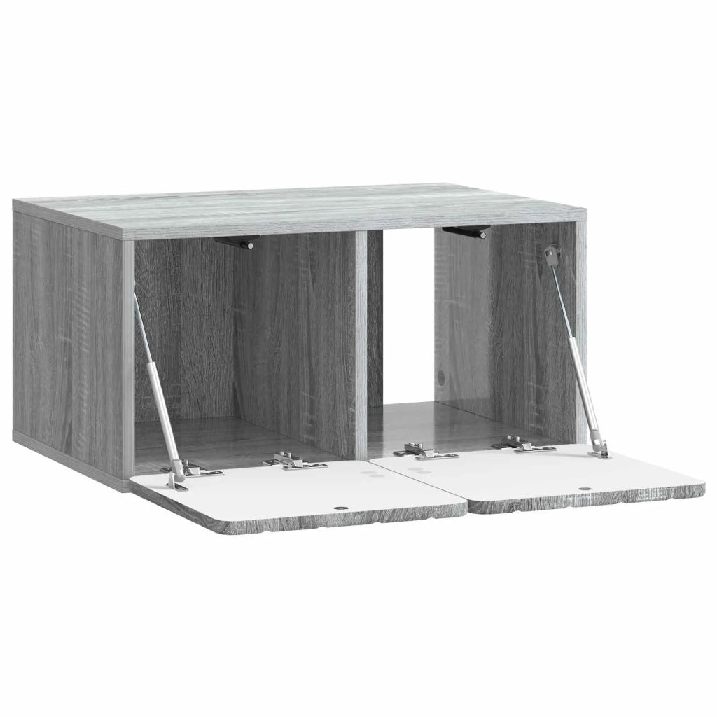Mobile Porta TV da Muro 59,5 x 41 x 30 cm Sonoma grigio 898341