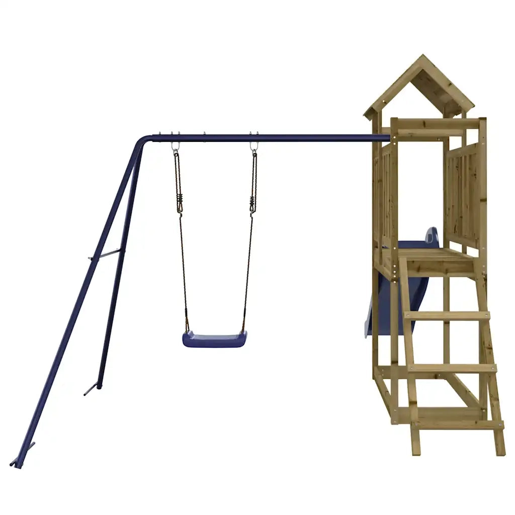Set da Gioco da Esterno in Legno di Pino Impregnato CFW4015208