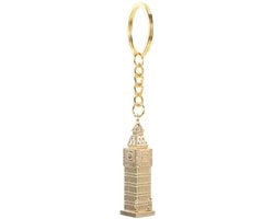 Sostegno Chiave Decorativo con Design Unico a Immagine di Londra in Oro