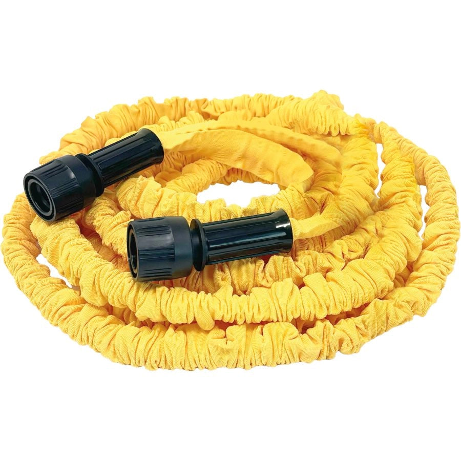 TUBO AUTO ESTENSIBILE 22 M GIALLO CON PISTOLA MULTIGETTO