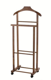 MAURY'S DOPPIO INDOSSATORE DA CAMERA COLORE NOCE LEGNO DI FAGGIO 43 X 33 X 105 H