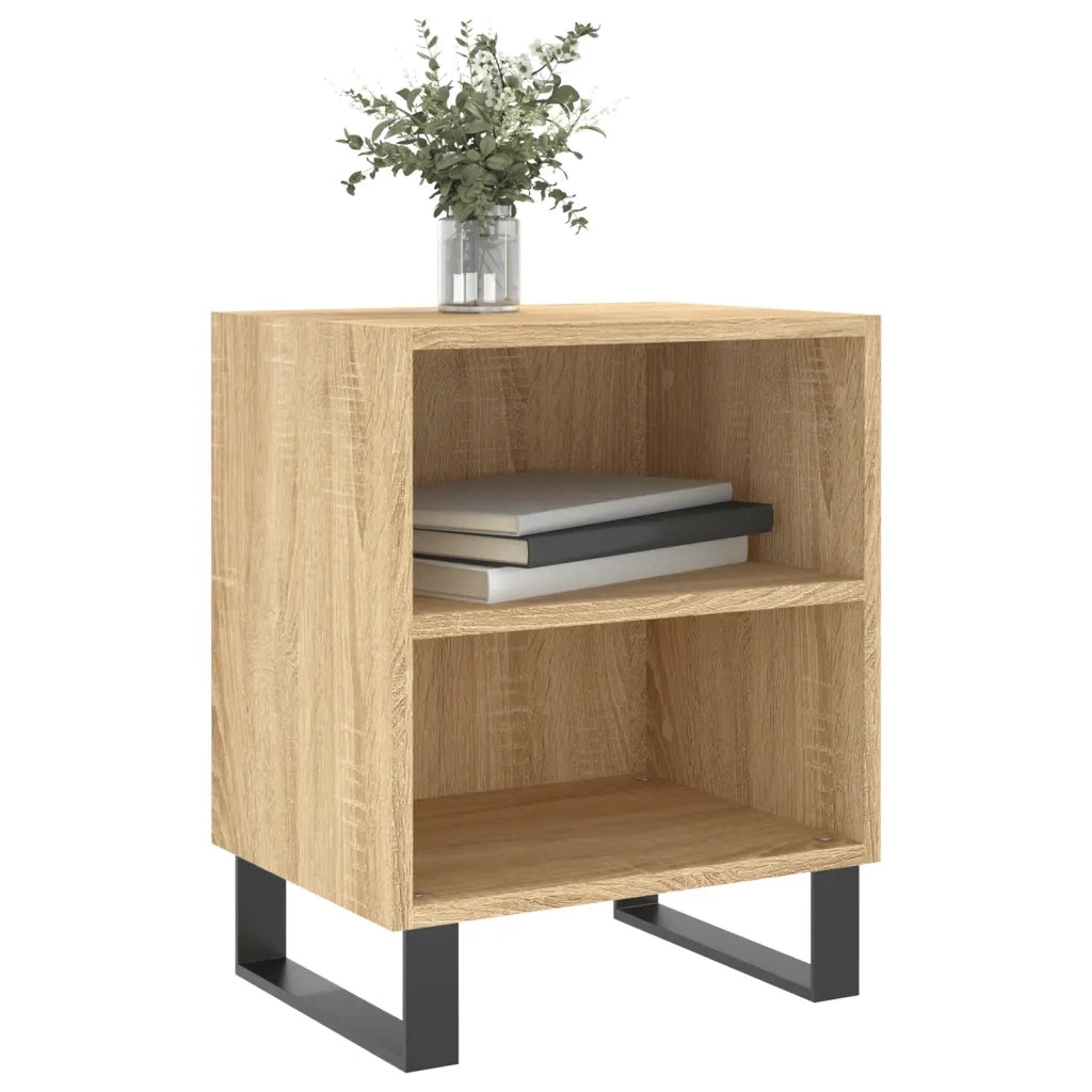 Comodini 2 pz Rovere Sonoma 40x30x50 cm in Legno Multistratocod mxl 128064