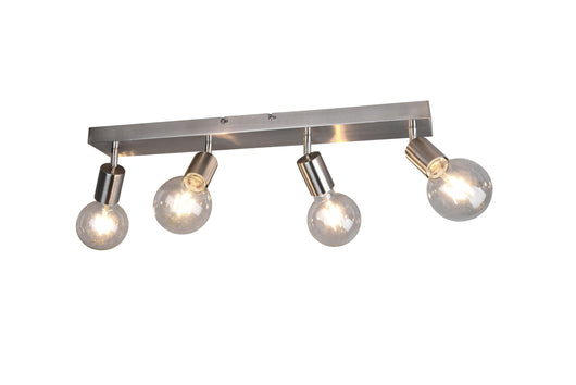 Spot da Interno   in Metallo Nickel Opaco