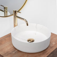 Lavabo Da Appoggio Rea Sami Marble Mat