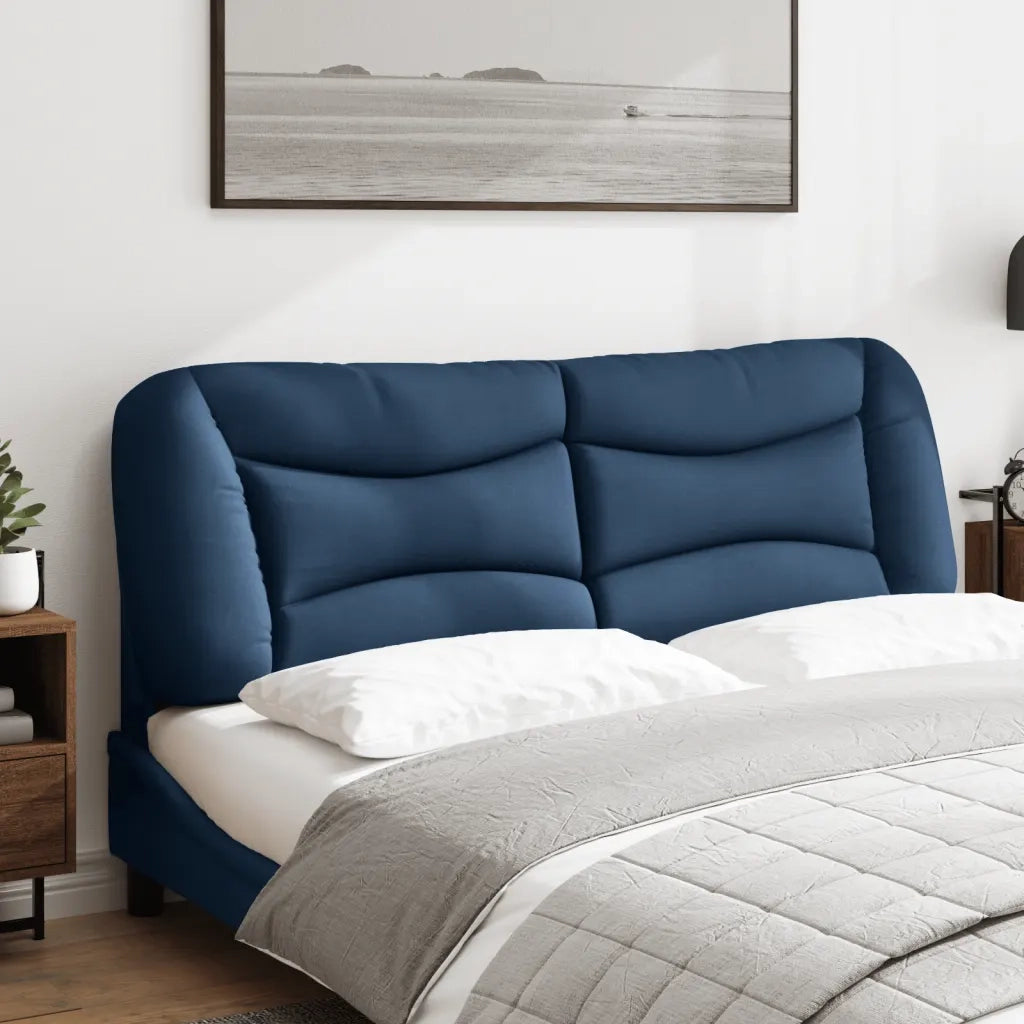 Cuscino Testiera Hvar Blu 160 cm in Tessuto CFW6782158