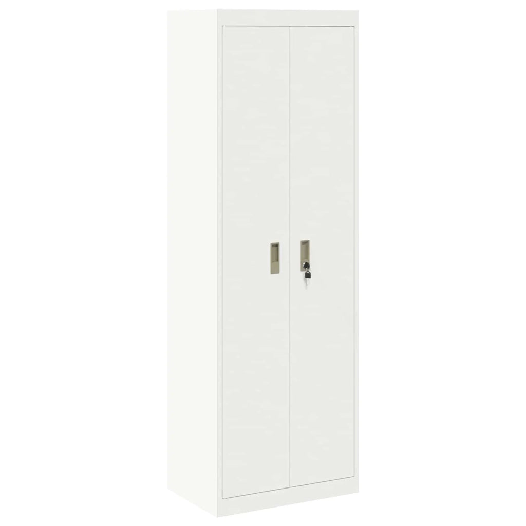 Armadio Bianco 60 x 40 x 180 cm Acciaio
