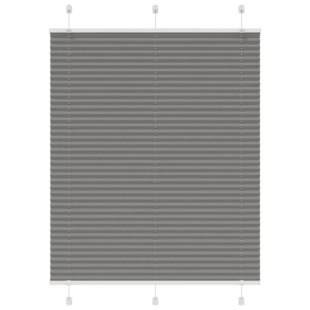 Tenda Plissettata Antracite 105x100cm Larghezza Tessuto 104,4cm 4015076