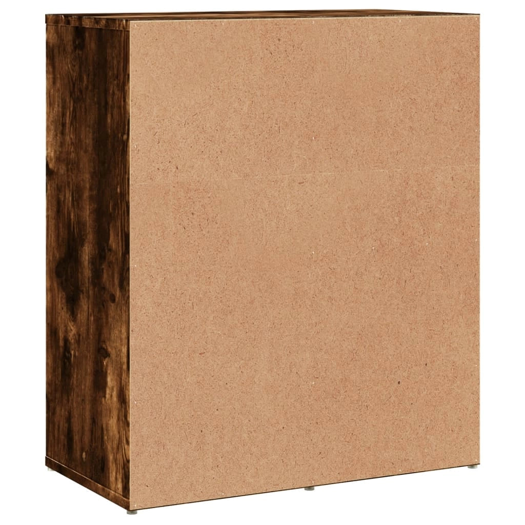 Buffet credenza cassettiera armadio mobile contenitore organizer per cucina soggiorno salotto 60 x 31 x 70 cm legno ingegnerizzato marrone 02_0030968