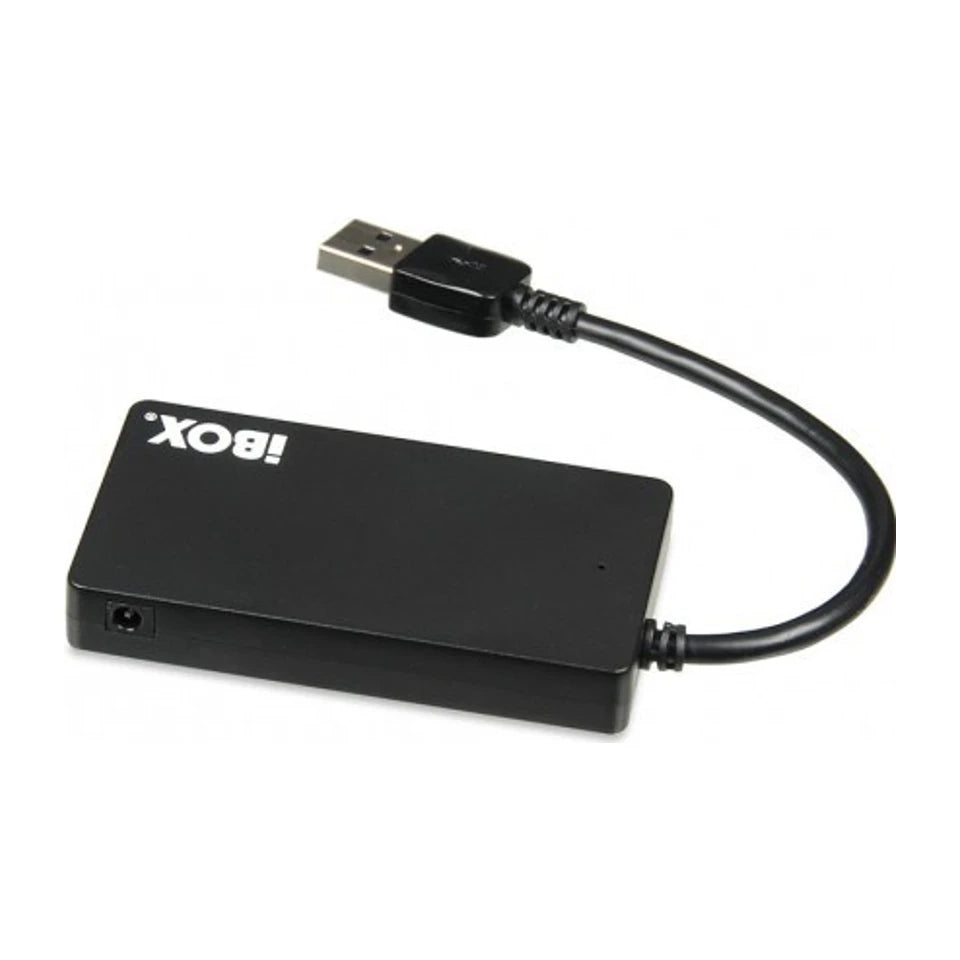 Hub interfaccia USB 3.2 Gen 1 (3.1 Gen 1) Type-A iBox IUH3F56 5000 Mbit/s Nero