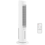Raffrescatore d'Aria 3-in-1, Torre, Serbatoio 3 Litri, Portatile, Bianco.