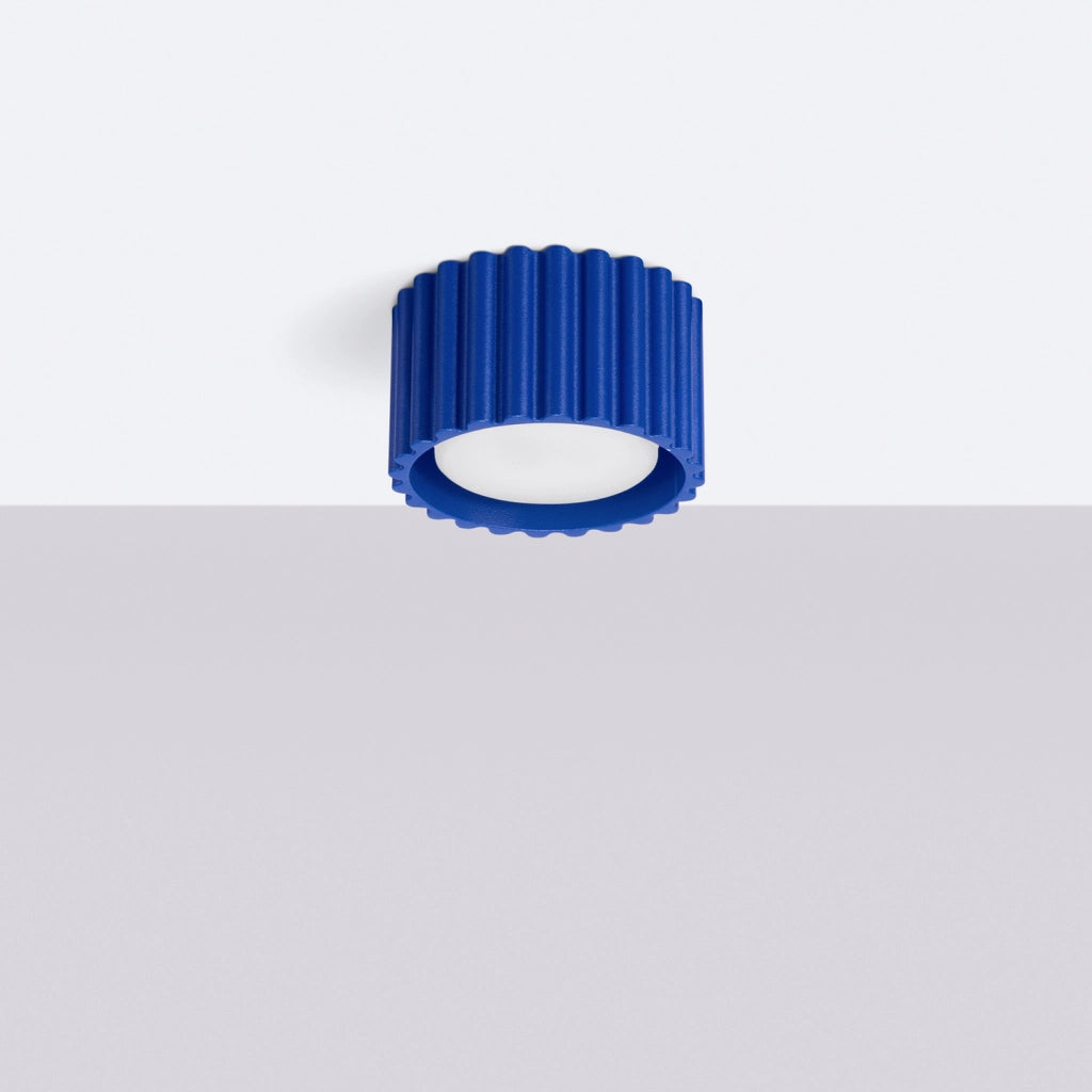 Spot soffitto moderno tondo ultramarina GX53 10W VISTAO