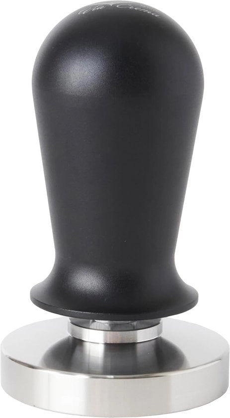 Tamper per espresso gekalibreerd 58 mm con base piatta in acciaio inox con molla (tamper 58 mm) Accessori per portafiltro per macchine da caffè