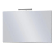Specchio rettangolare con lampada led lampo, misura 70x100