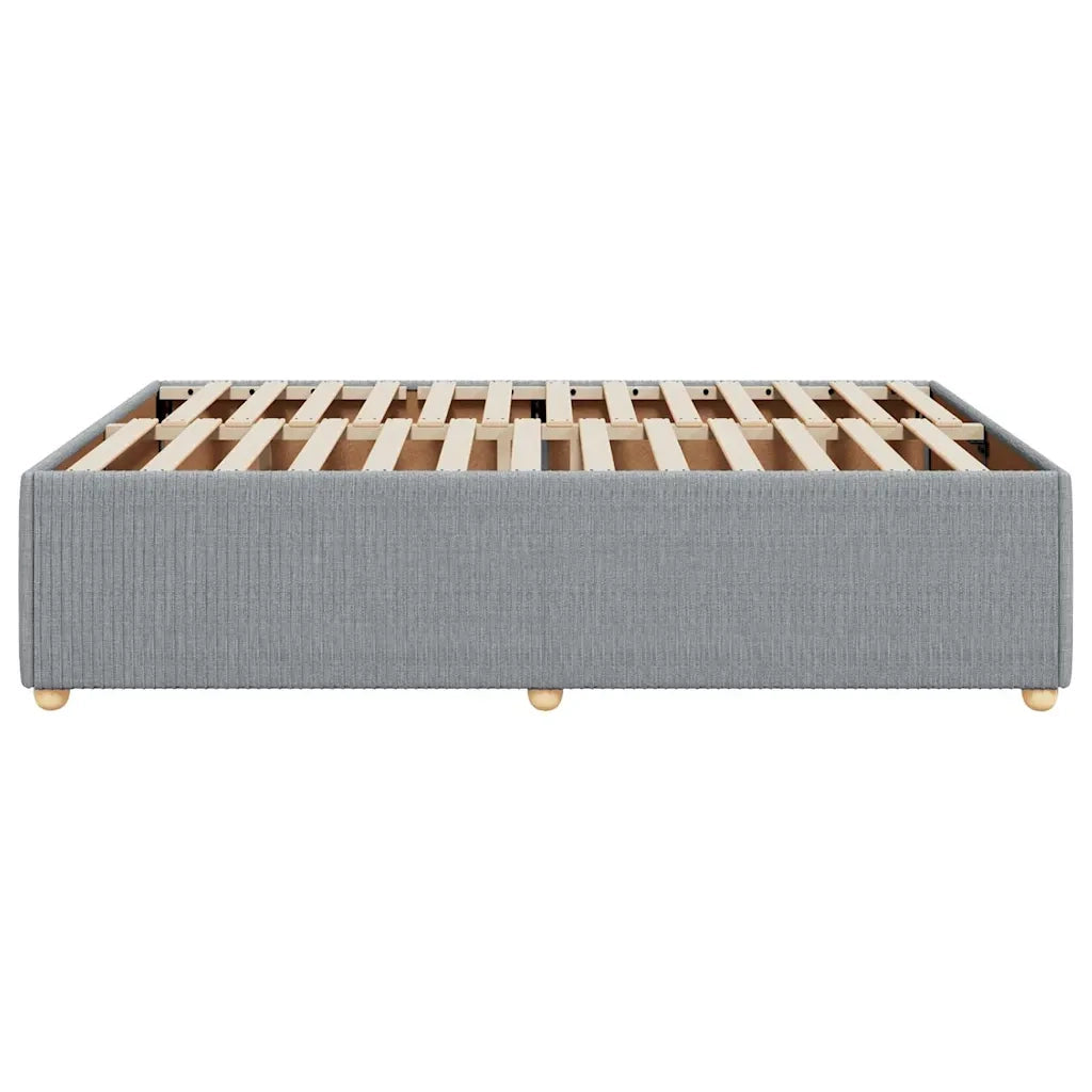 Giroletto senza Materasso Grigio Chiaro 140x200 cm Tessuto 3284942