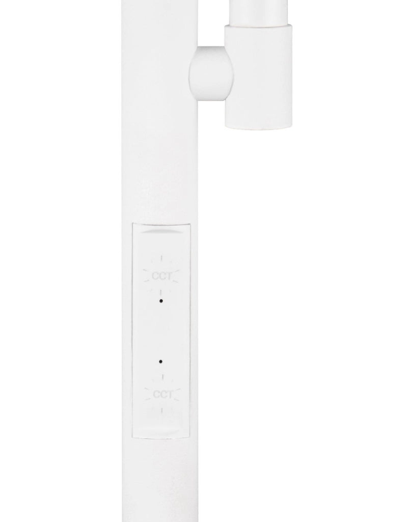 Lampada da terra SPECTER bianca CCT LED con lettura