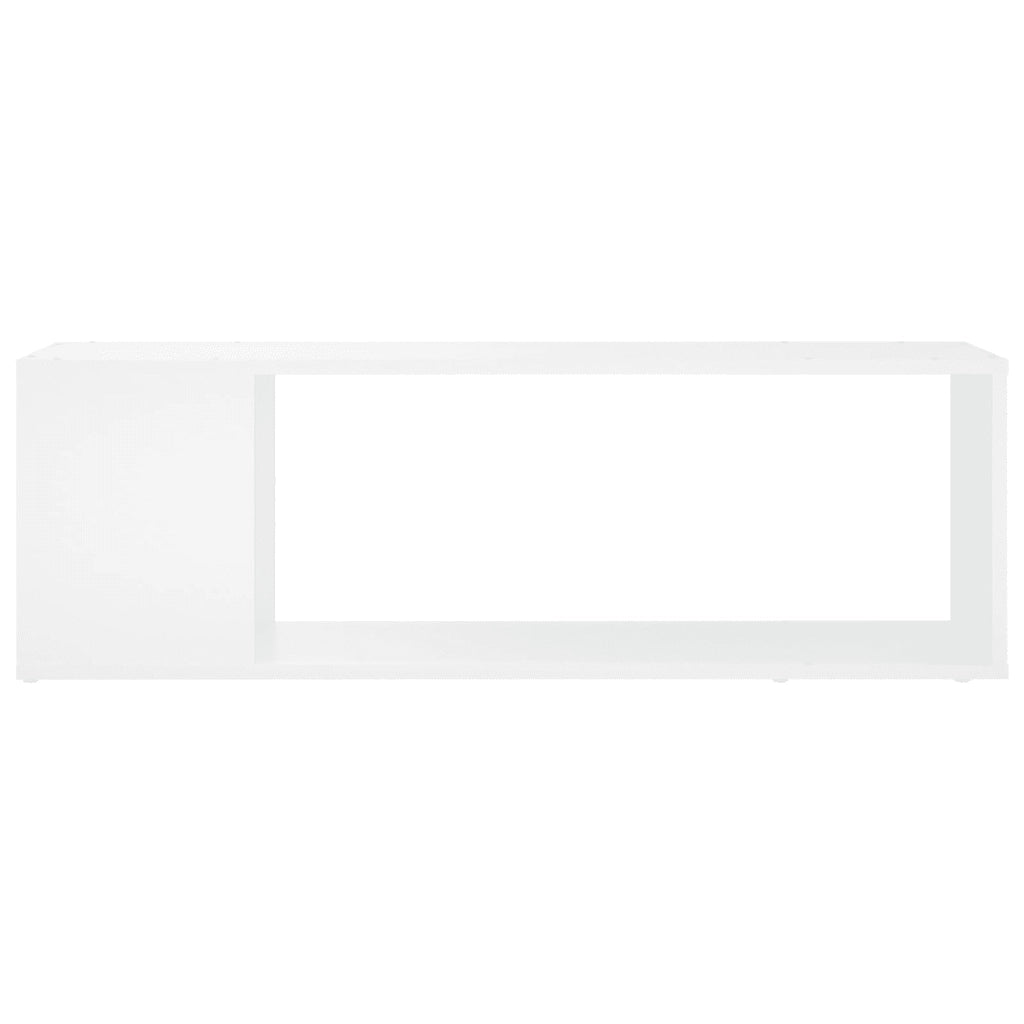 Mobile TV | Armadietto TV | Mobile Porta TV Bianco 100x24x32 cm in Legno Multistrato