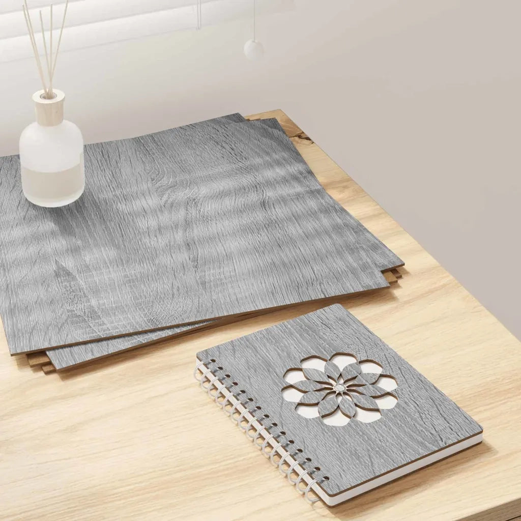 Pannelli decorativi 50 pz Grigio Sonoma 30 x 30 x 0.27 cm CFW3722516