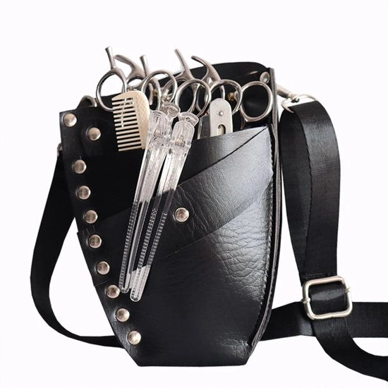 Strumenti per barbieri in pelle - Kit di accessori per barbiere - e sostenibile