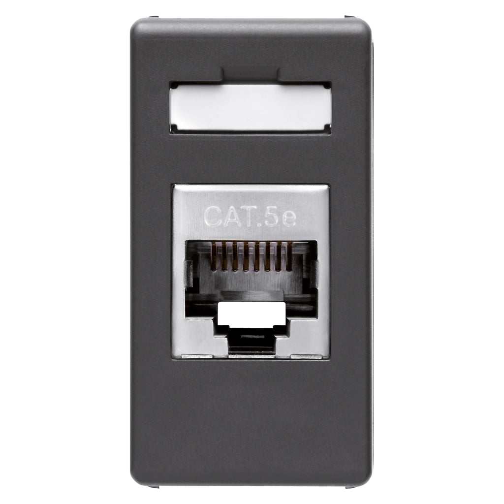 PRESA TELEFONICA RJ45 CAT 6 'SISTEM' FTP - Nero - GEWISS