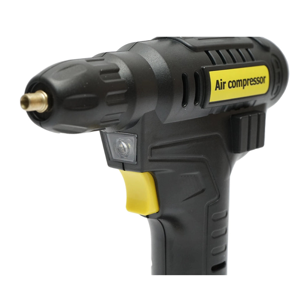 Compressore d'aria portatile digitale per auto 12V/120W, 150 PSI, illuminazione a LED, batteria agli ioni di litio da 2000 mAh Breckner Germany