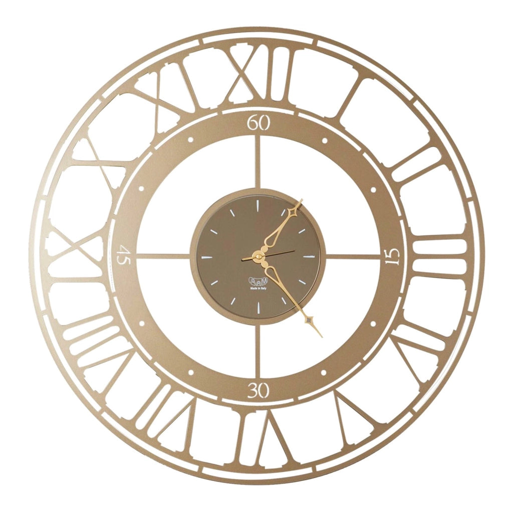 Orologio di design da parete Koros 70 Bronzo