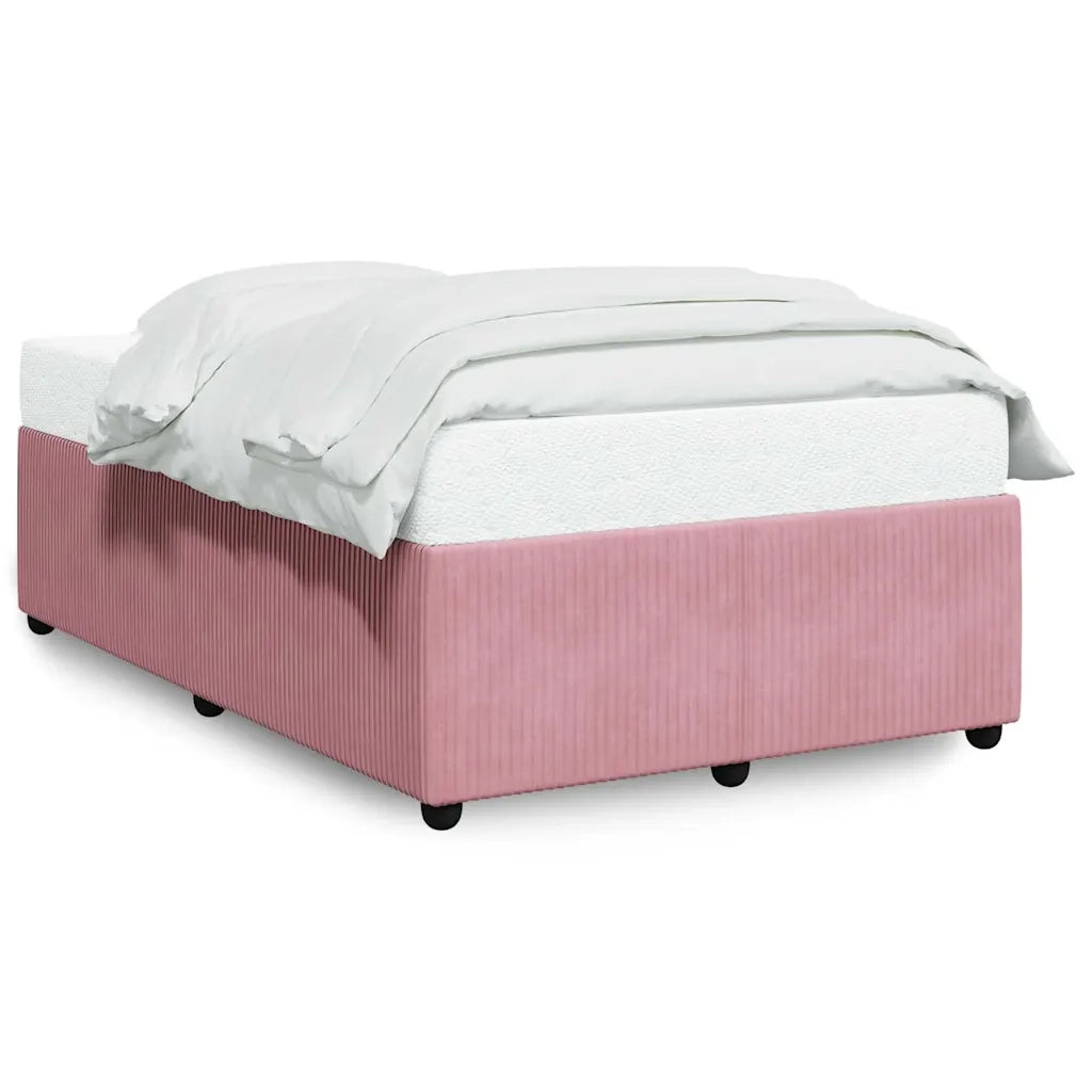 vidaXL Giroletto Rosa 120x200 cm in Velluto