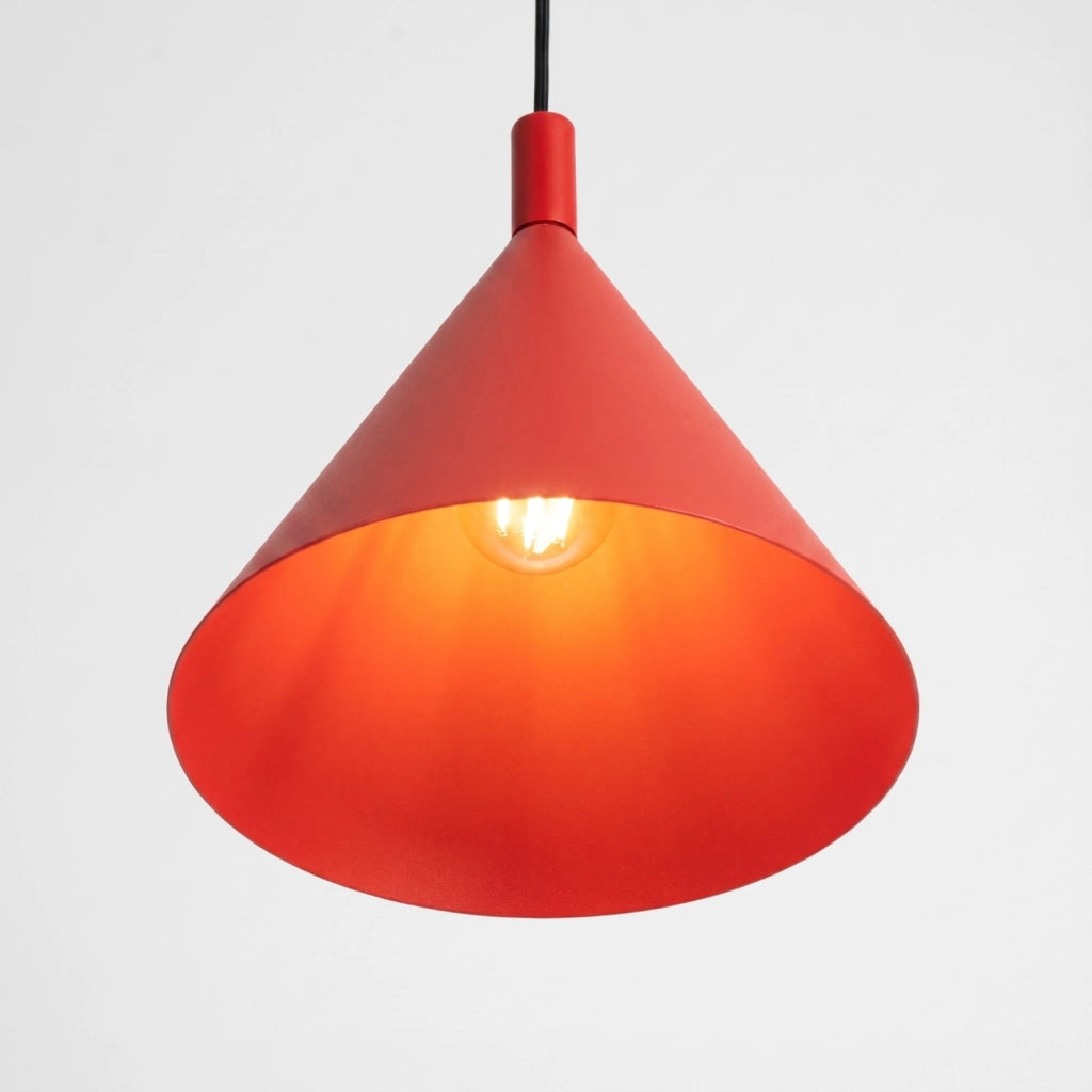 Lampada a sospensione NOX 25 rosso