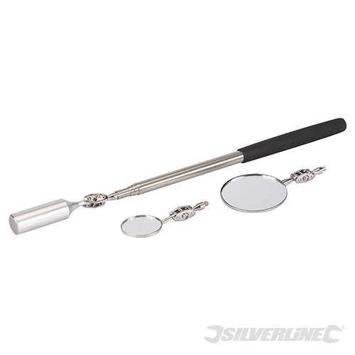 Magnete con specchi telescopici 3 in 1 Silverline 800mm
