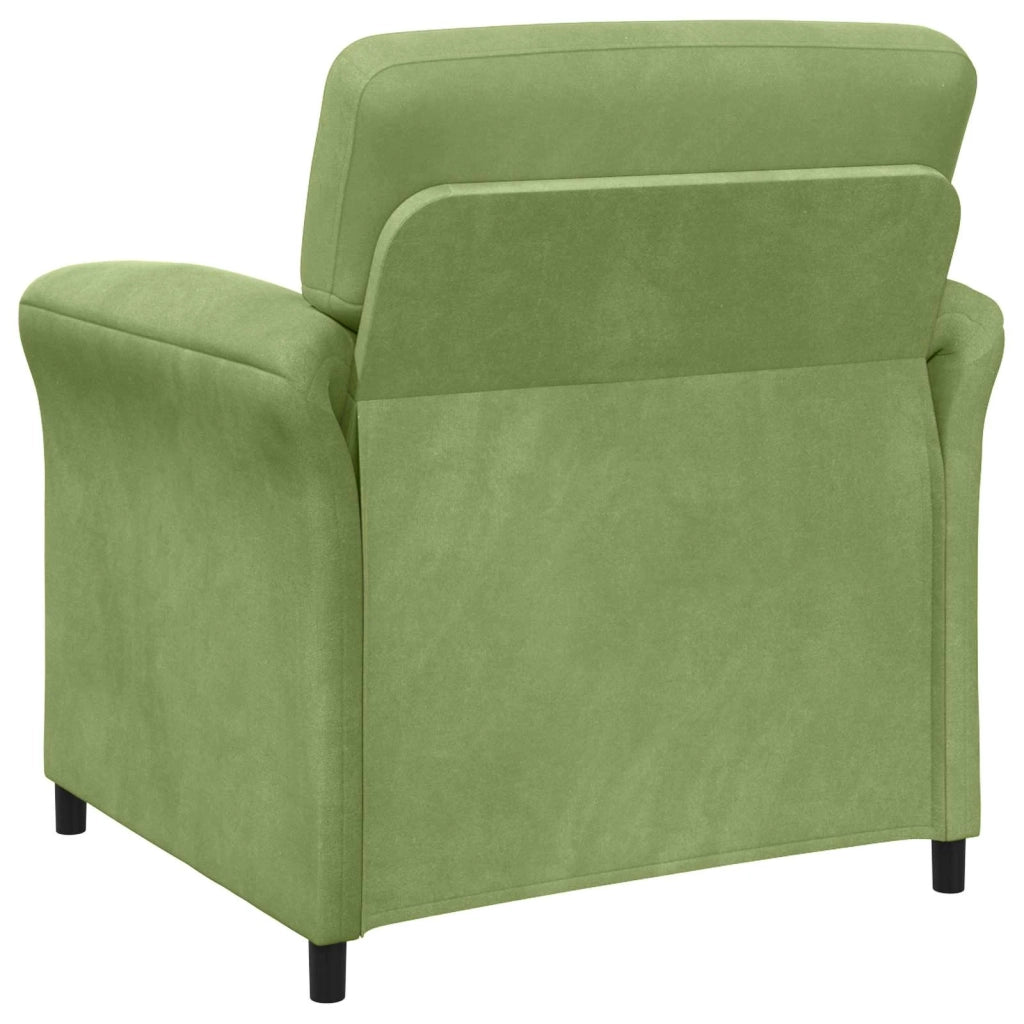 Set di divani 2 pz Verde chiaro Velluto 3424902