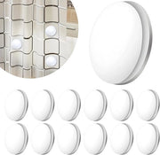 Pesi per corda magnetici - Plastica con magneti in acciaio inossidabile - 4 cm - 12 pezzi - Bianco
