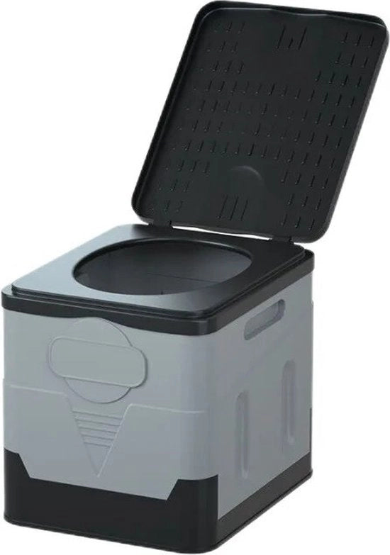Porta toilette op poggiapiedi - bagno esterno - anti-odore - 30x32x27CM