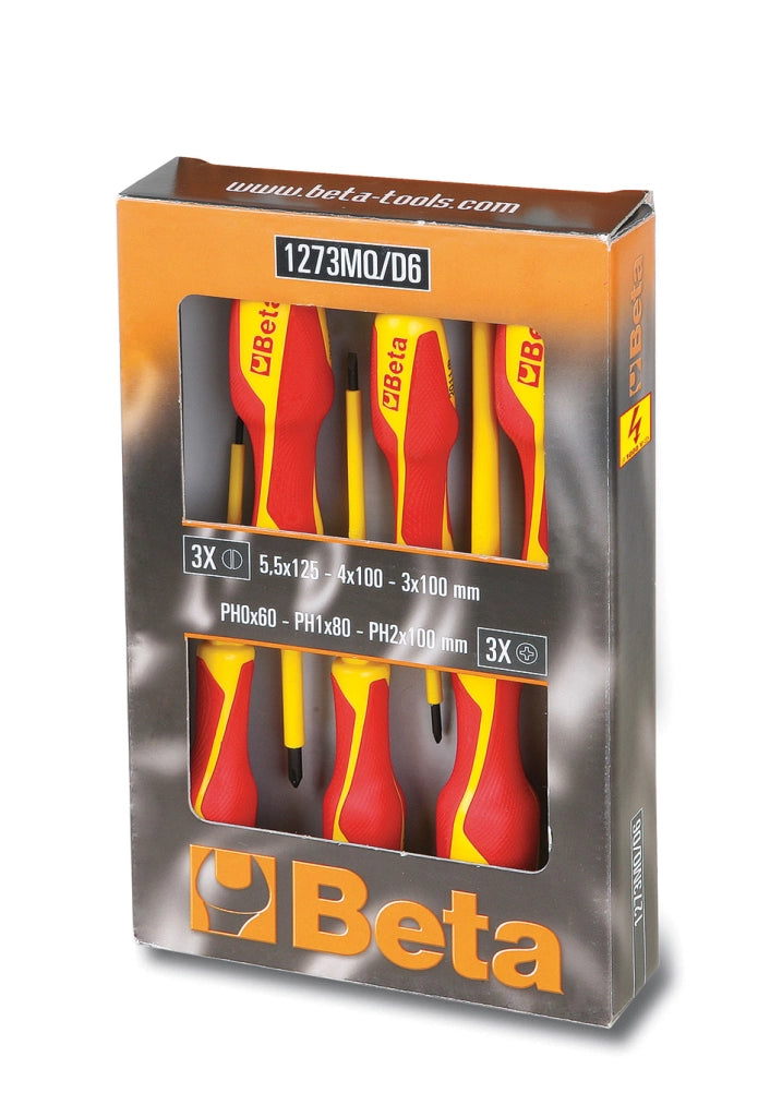 BETA 1273MQ D6 SERIE 6 CACCIAVITE ISOLATI- BETA- 1,0 pz