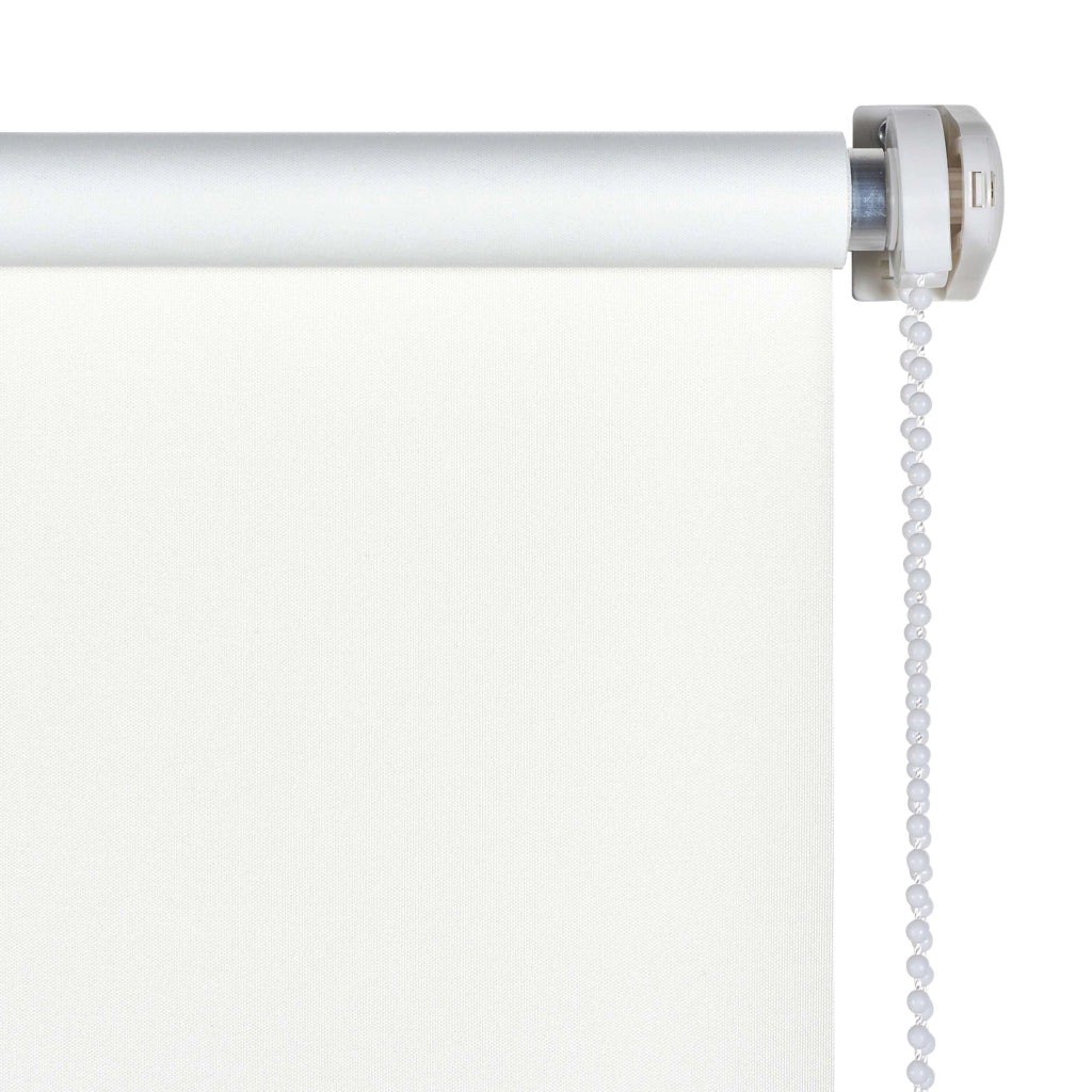 Tenda a Rullo Avvolgibile Oscurante EasyFix, Facile Da Installare, Fissaggio a Clip Senza Viti Bianco 45x180 cm