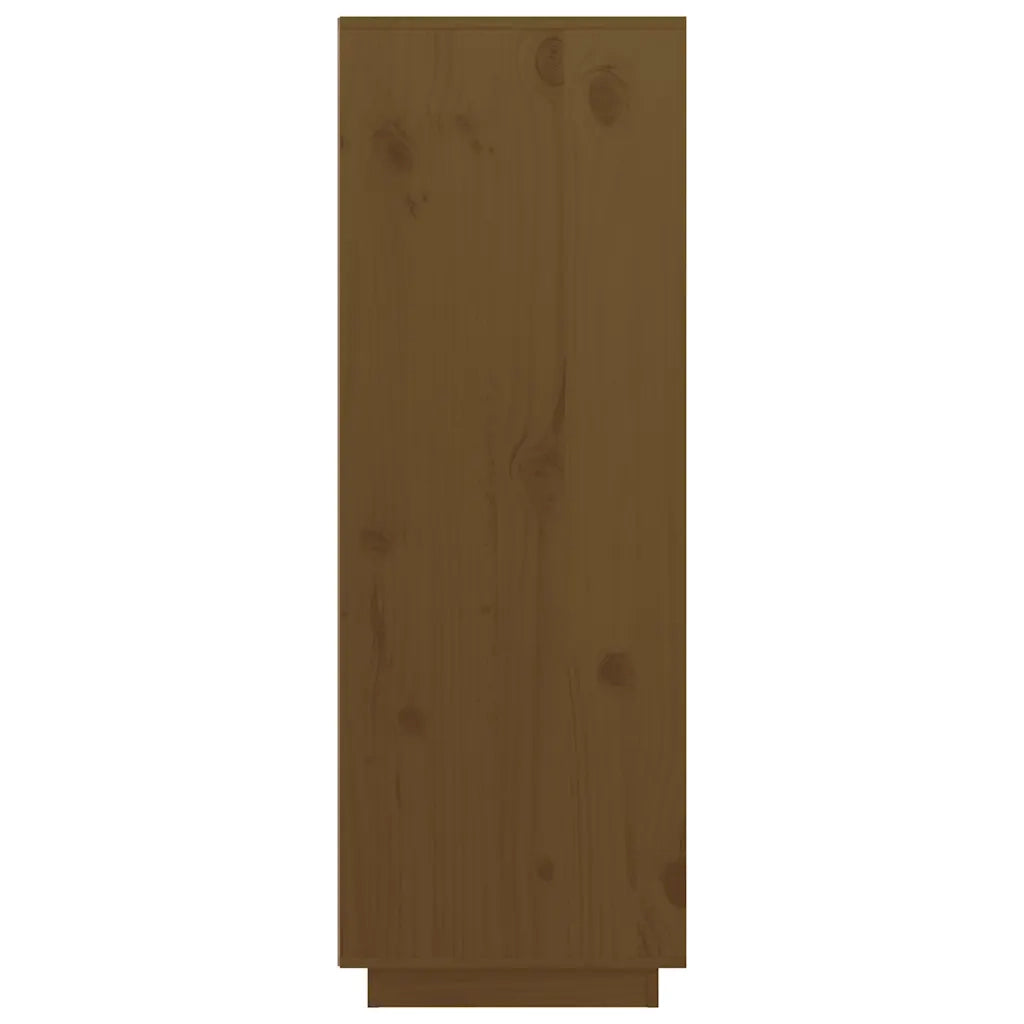 Credenza ambra 89x40x116,5 cm in Legno Massello di Pino 818218