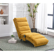 Poltrona Massaggio - Xylo - 90??85??110 cm - 5 Modalit?? Giallo Senape