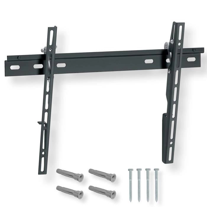 Supporto a parete inclinabile NANOOK per TV da 32-55 pollici - Soluzione di montaggio per TV LCD e (O)LED - Nero