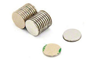 20 pezzi di magneti adesivi, magneti neodymium N52 cerchio 15x1 mm | Magnetastico extra forte con adesivo 3M | Dischi magnetici con pellicola adesiva, magneti adesivi forti