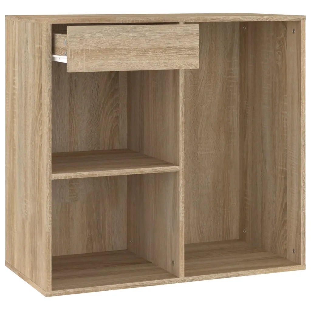 Armadietto Cosmetici Rovere Sonoma 80x40x75cm Legno Multistrato 808840