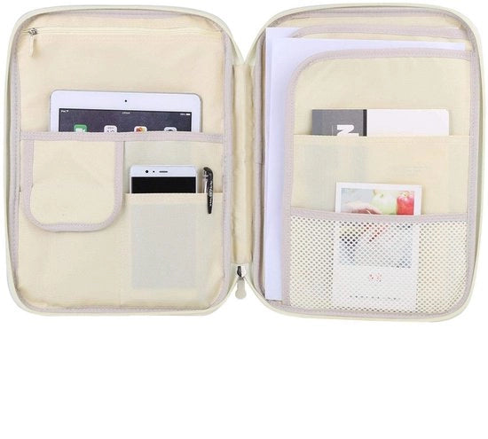 Documenttas A4 waterdicht con chiusura a rullo - Organizzatore di portfolio multifunzionale - Adatto per penna