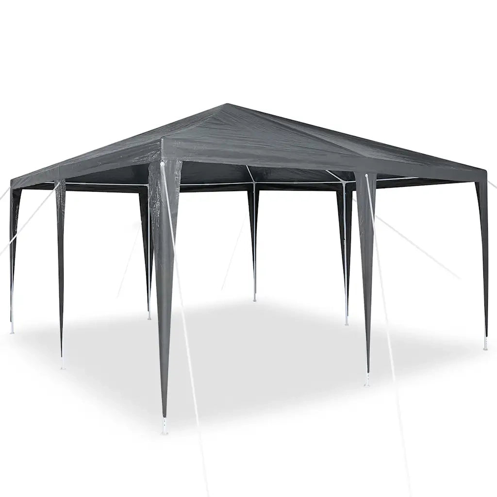 Tenda Party Antracite 400 x 400 x 266 cm Polietilene e Acciaio 42003423