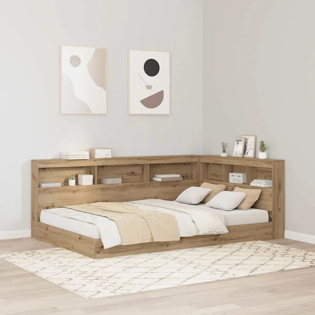 Testata contenitore Rovere artigianale 120 cm Legno multistrato 3335484